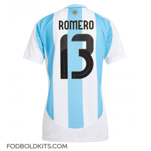 Argentina Cristian Romero #13 Hjemmebanetrøje Dame Copa America 2024 Kortærmet